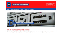 Desktop Screenshot of dongayefabrication.com